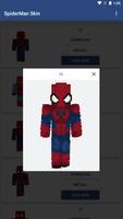 SpiderMan Skin:  MCPE skins Ekran Görüntüsü 3
