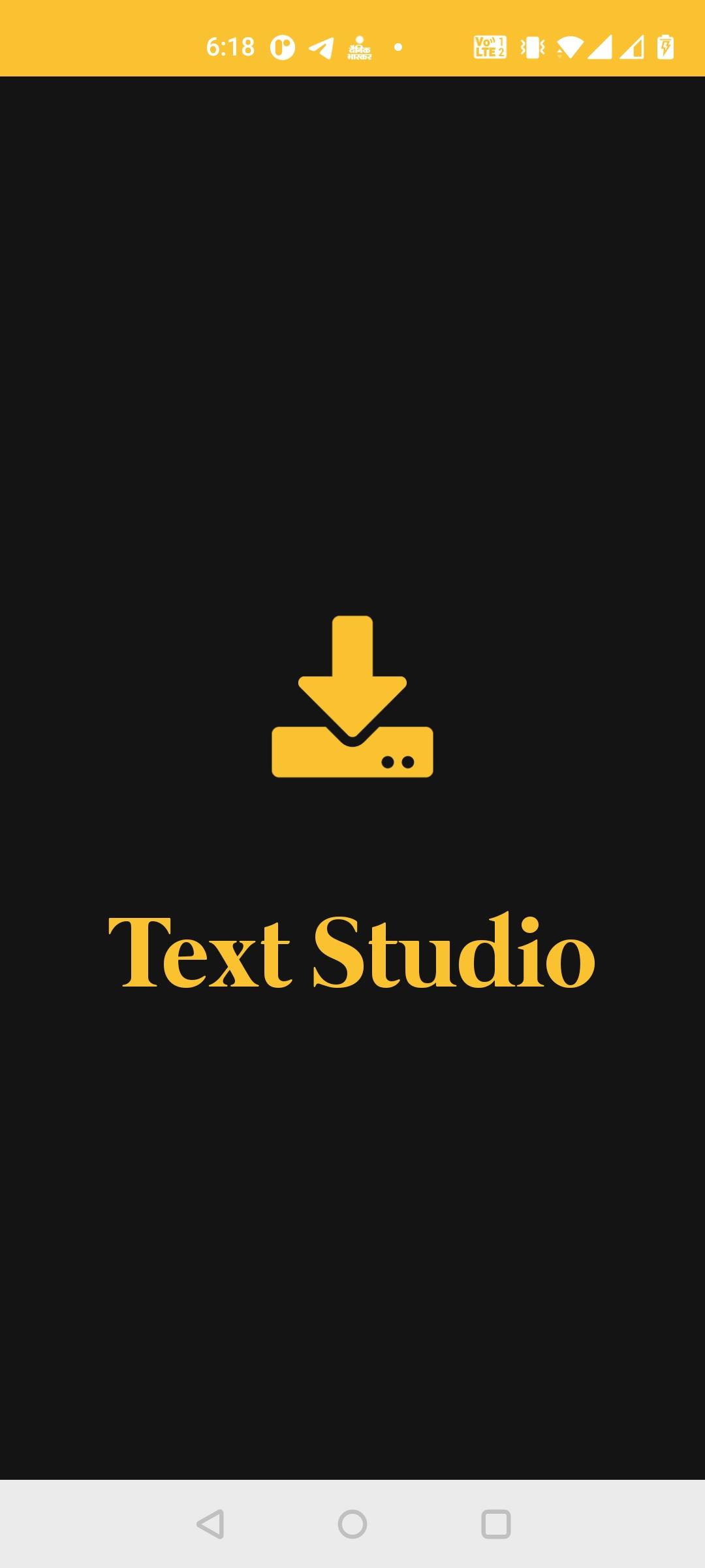 Txt studio. Studio text. O Studio text.