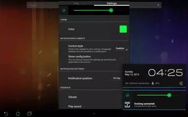 TrayVolume volume notification APK download