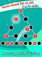 Triangle Brain & Riddle Puzzle imagem de tela 1