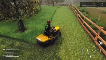Mowing Simulator Lawn Grass 3D Ekran Görüntüsü 2
