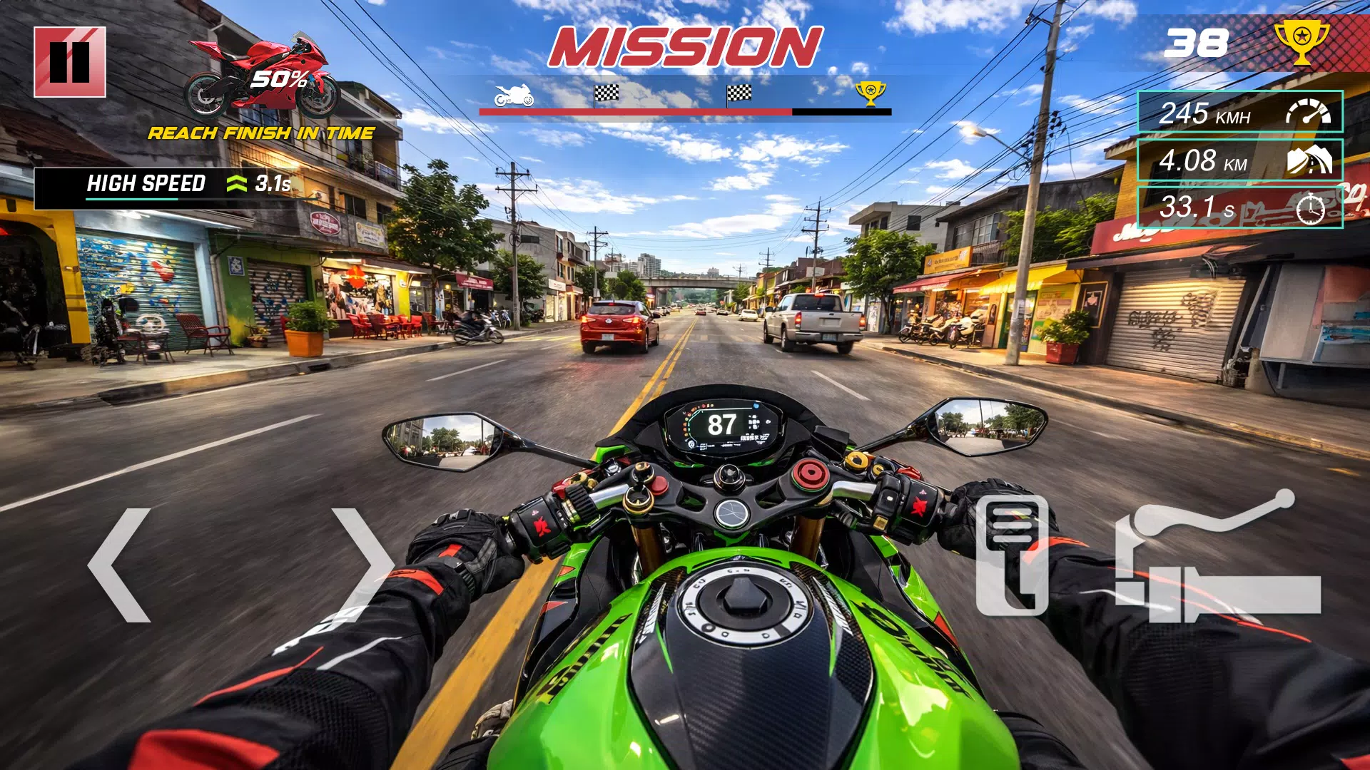 Moto Rider: Extreme Traffic