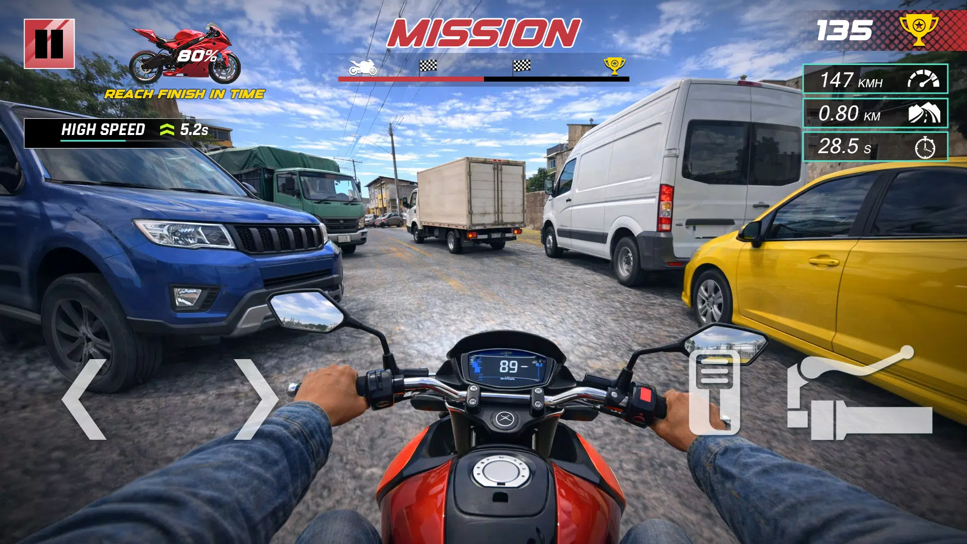 Moto Rider: Extreme Traffic