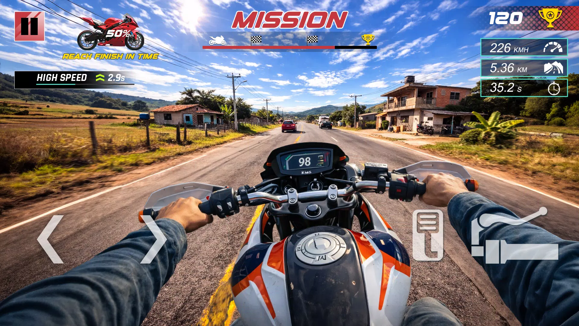 Moto Rider: Extreme Traffic