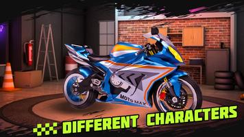 Moto Rider 3D Affiche