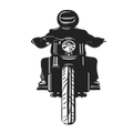 Motoqueiro-chamou-chegou