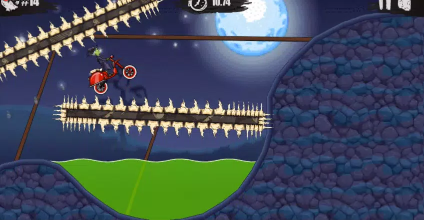 Moto X3M Spooky Land: Play Moto X3M Spooky Land for free