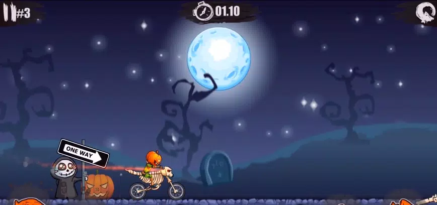 Download Moto X3M Spooky Land Game (MOD) APK for Android