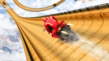 Motorcyle Bike Stunts Impossible Tracks تصوير الشاشة 3