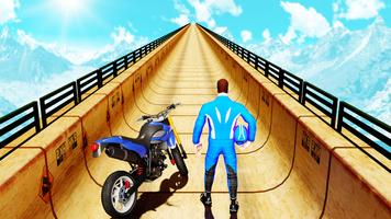 Motorcyle Bike Stunts Impossible Tracks تصوير الشاشة 1