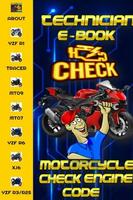 MOTO CHECK ENGINE CODES Plakat