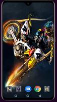 Motocross Wallpaper Affiche