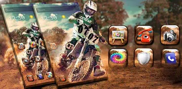 Motocross-Dirt-Bike-Thema