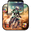 Motocross dirt bike chủ đề