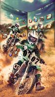 Tema de moto de motocross imagem de tela 1