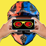 Moto Helmet Eyes