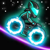 Neon Motocross ikona