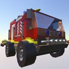 آیکون‌ Blocky Car Craft Simulator