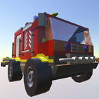 Blocky Car Craft Simulator icône