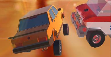 Blocky Car Craft Simulator Plakat