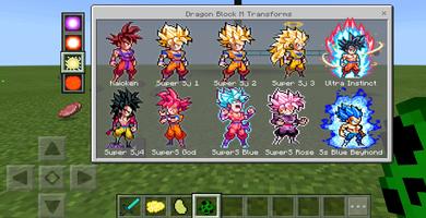 Saiyan Mod DBZ for Minecraft Ekran Görüntüsü 3