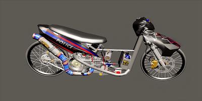 Mod Bussid Motor Drag Thailand imagem de tela 2