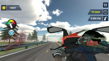 Motor Traffic Rider Speedway capture d'écran 1