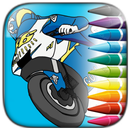Coloriages MOTO RACING APK