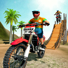 jogo de motocross 3d simulador ícone