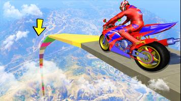 बाइक स्टंट मोटरबाइक गेम्स छल स्क्रीनशॉट 2