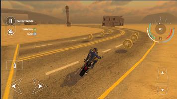 Motorbike Driving Simulator 3D capture d'écran 2