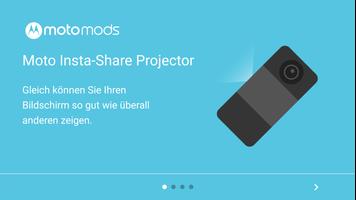 Moto Mods Projector Plakat