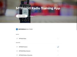 MTP6650 Training Application capture d'écran 3