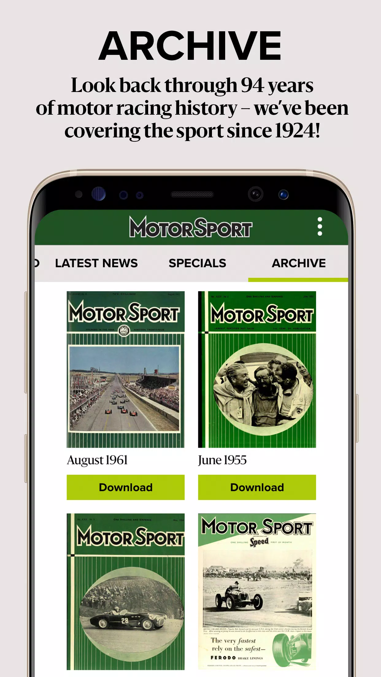 Descarga de APK de Motor Sport magazine – motorsp para Android