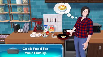 Mother Simulator: Family Games الملصق