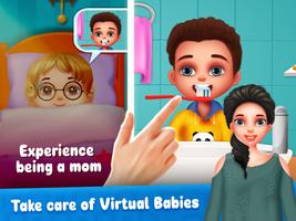 Virtual Mommy Life Mom Games capture d'écran 3