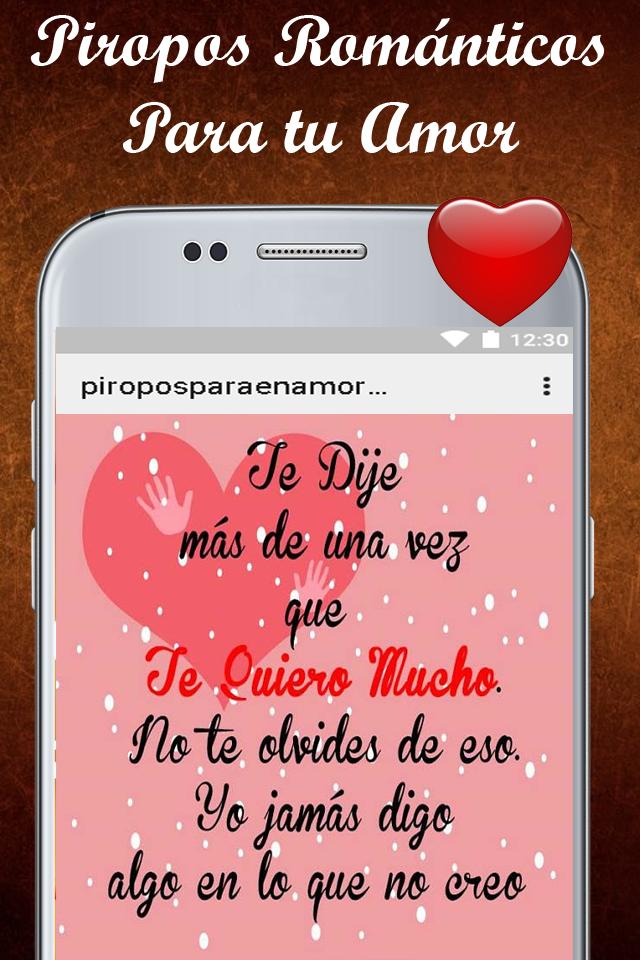 Piropos Para Enamorar Con Frases Bonitas Y Tiernas For Android