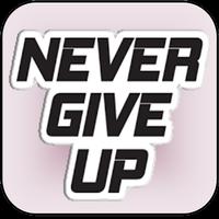 Motivational Stories ~ Never Give Up Affiche