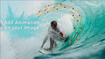 Moving Picture Motion Photo Maker Image Animation الملصق