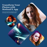 MotionFX - AI Photo Editor Pro Affiche