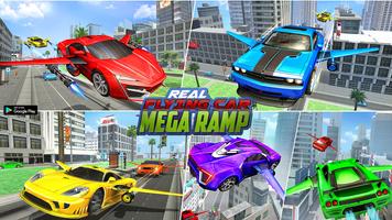 Flying Grand Robot Car Games 截图 2