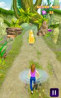 Royal Princess Running Game - Jungle Run تصوير الشاشة 1