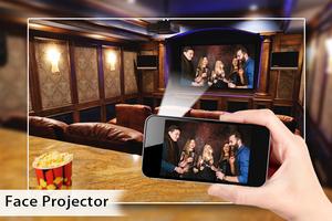 Face Projector Simulator - Video Projector Cartaz