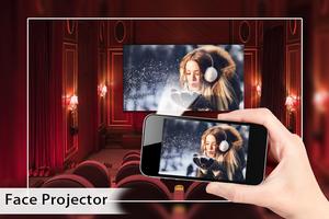 Face Projector Simulator - Video Projector imagem de tela 1
