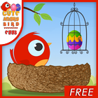 Cute Angry Bird : Eggs icône