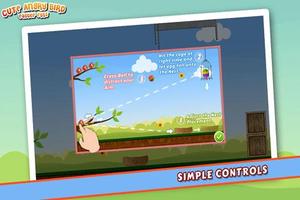 Cute Angry Bird : Eggs screenshot 1