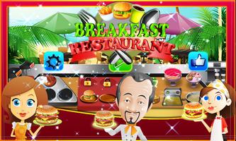 Breakfast Restaurant Plakat