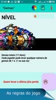 Jogo mental "Gemas” imagem de tela 1