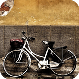 Old Bicycle Wallpaper أيقونة