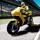 मोटरसाइकिल रेसिंग वाला गेम आइकन